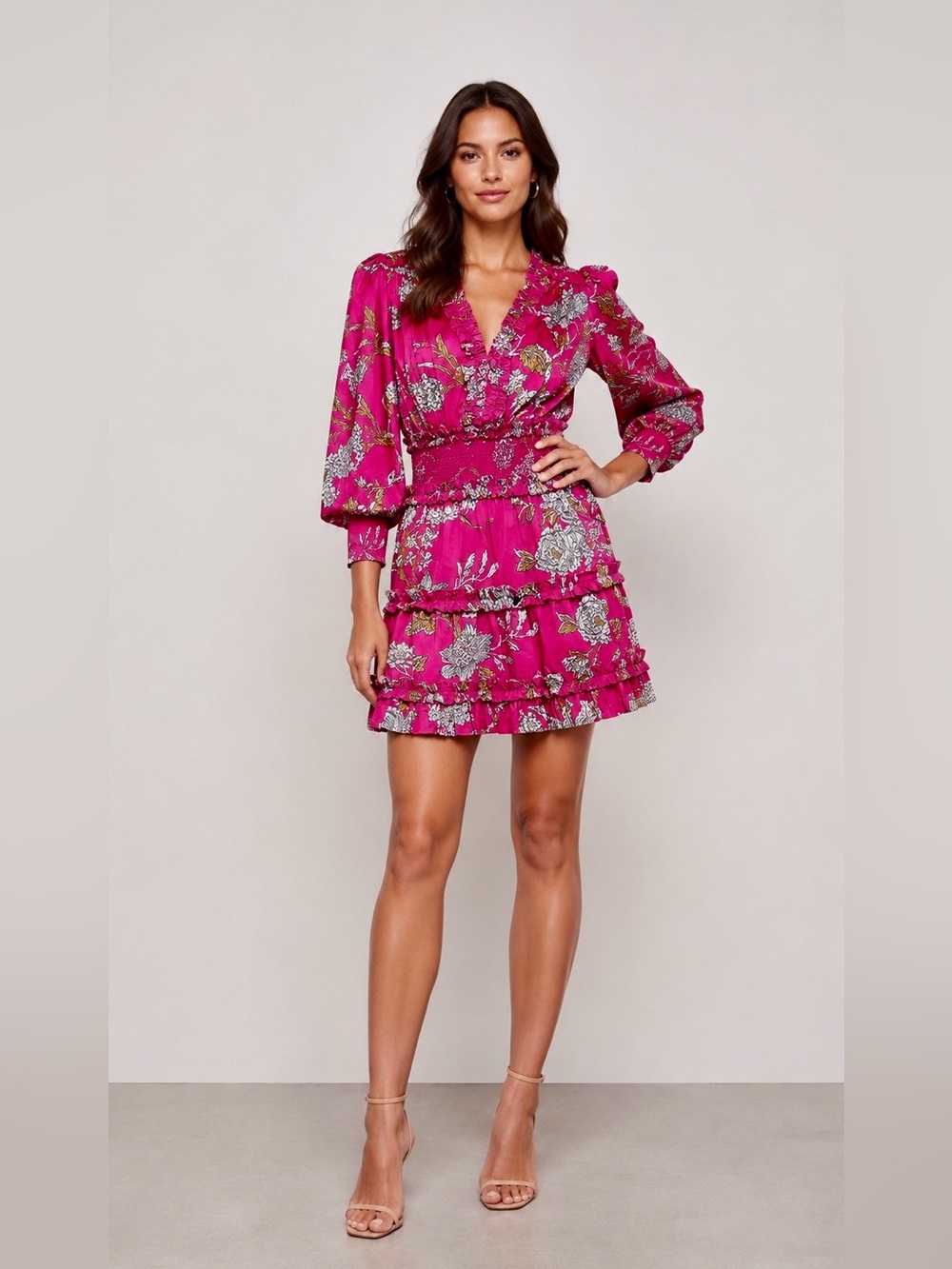 Anthropologie Love the Label Dress Wanda Print Dress